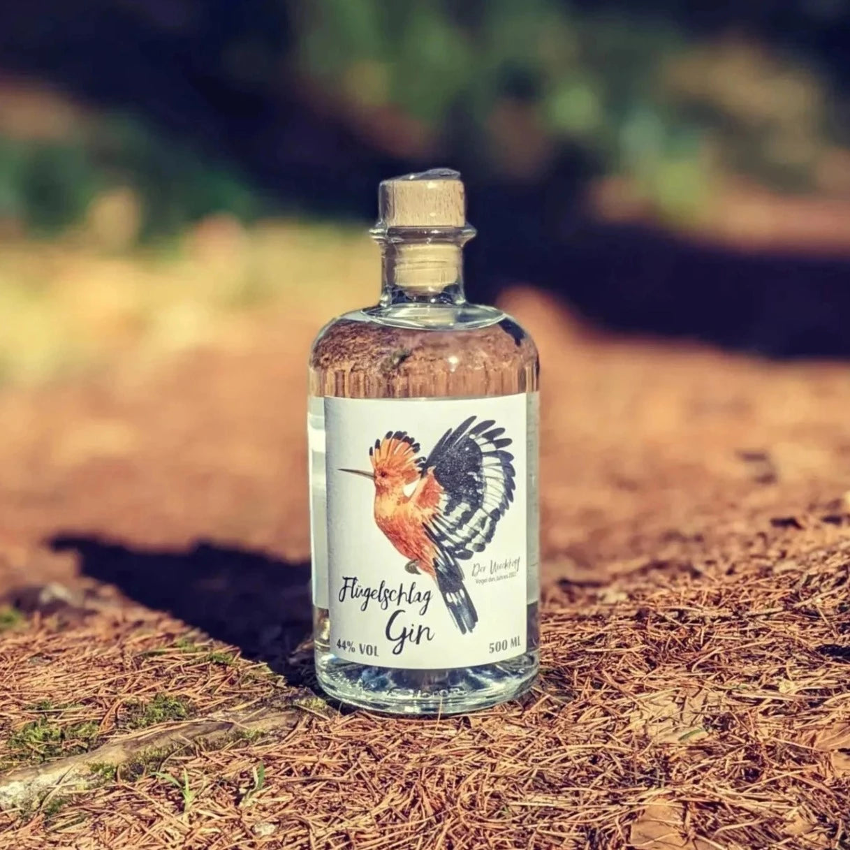 Eine Flasche Flügelschlag Gin 2022